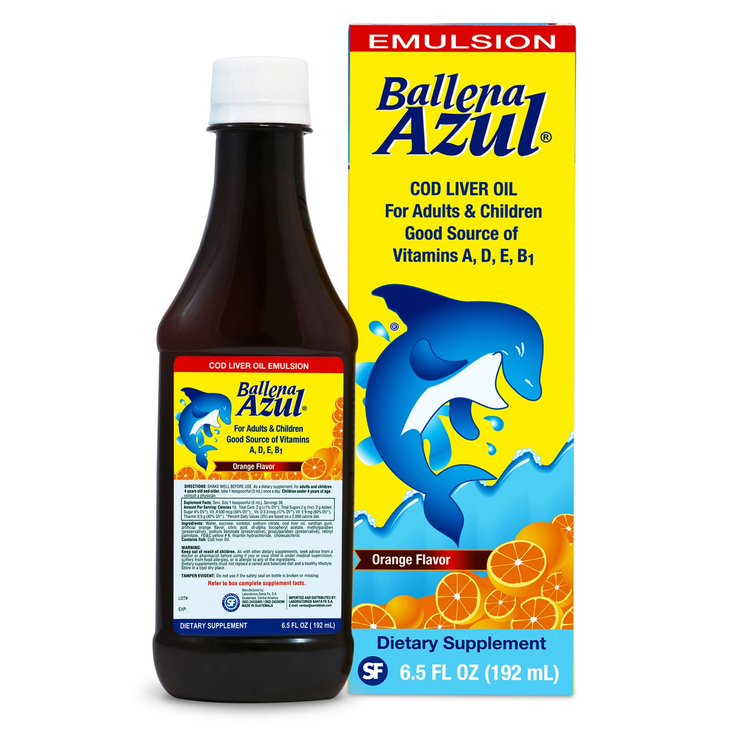 Orange Flavor Emulsion 15 Oz